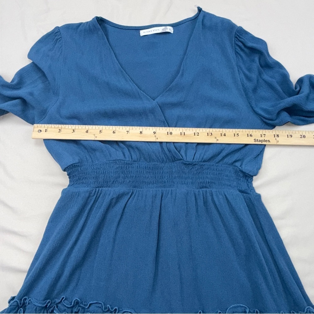 Altar'd State Blue Long Sleeve Dress - Picture 8 of 12